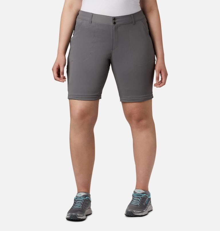 Women's Columbia Saturday Trail II Convertible Pants Grey | Plus Size CA-DL136